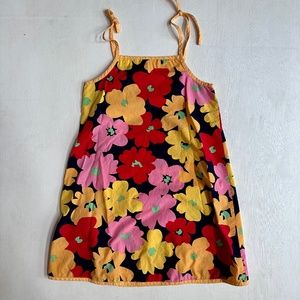 Hanna Andersson Floral Pillowcase Dress 6-7